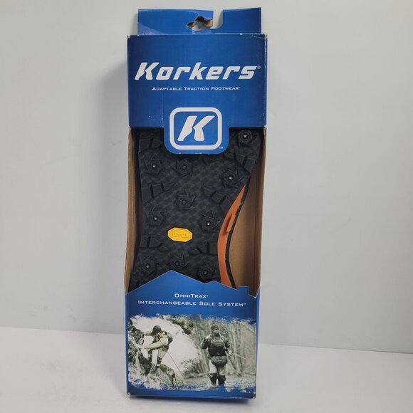 Korkers OmniTrax Interchangeable Sole System US Size 13-13.5 - Picture 1 of 5